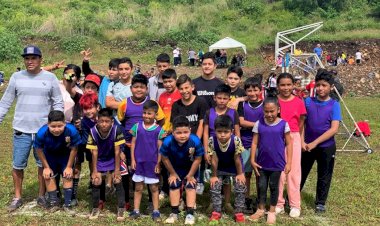 Exitoso Primer Torneo de Futbol Infantil en Unidad Deportiva 