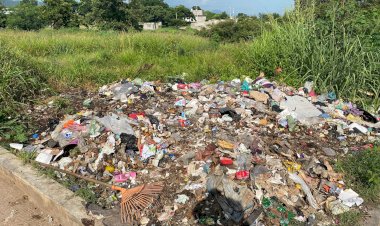 Denuncian acumulación de basura en Chiapa De Corzo