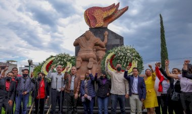 Conmemoran el 22 aniversario luctuoso de los mártires de Chimalhuacán