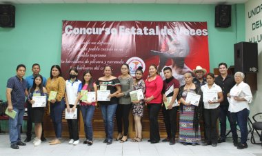 Tamaulipecos concluyen con éxito Concurso Estatal de Voces
