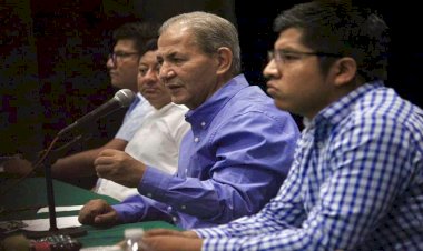 Imparte Samuel Aguirre conferencia a líderes antorchistas de Xalapa y la región