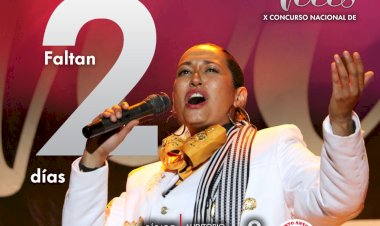 Estamos a nada de apreciar el evento más importante de canto a nivel nacional