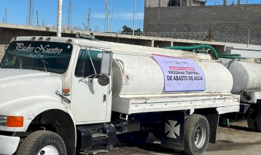 Inicia programa temporal de abasto de agua en Lomas de San Sebastián