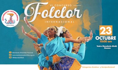 Realizará Antorcha VI Concurso de Folclor Internacional