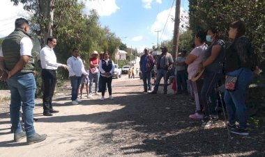 Antorchistas de Pie de Gallo Querétaro forman comité de obra para red de agua potable