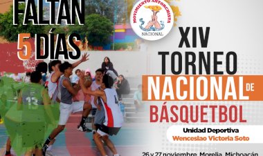 Faltan solo cinco días para el XIV Torneo Nacional de Básquetbol