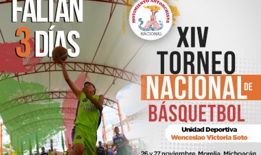 El día se acerca para disfrutar del XIV Torneo Nacional de Básquetbol