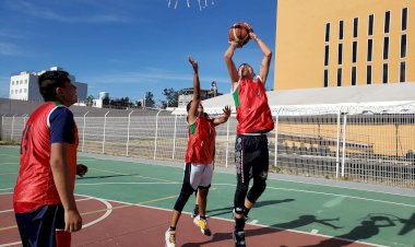 Así iniciaron las actividades en esta primera jornada del XIV Torneo Nacional de Basquetbol