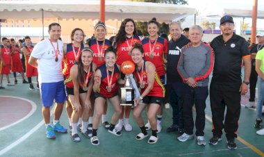 ¡Logra Puebla 4 trofeos en Torneo de Básquetbol de Antorcha!