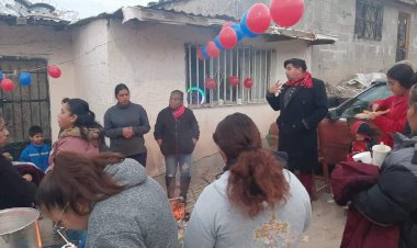 Antorchistas de Ciudad Juárez celebran posada y reafirman compromiso de lucha