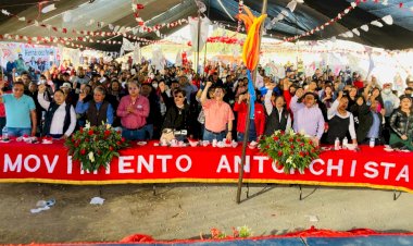 Celebran seis años de colonia antorchista en Chicoloapan