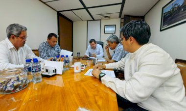 Recibe secretario de Obras Públicas de Sinaloa a dirigencia antorchista