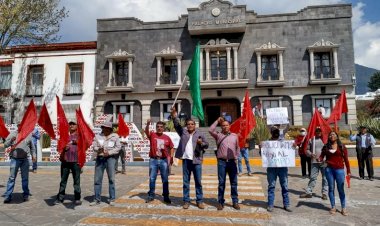 Luchan campesinos por obras y apoyos en Jocotitlán