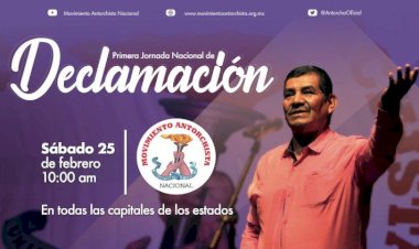 Movimiento Antorchista de Chihuahua convoca Primera Jornada Nacional de Declamación
