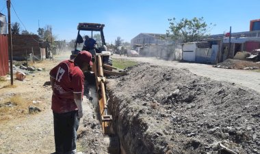 Avanza obra de drenaje en colonia Manuel Hernández Pasión de Irapuato