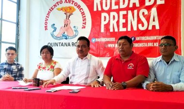 Pide Antorcha intervención del Gobierno de Quintana Roo para resolver demandas y acuerdos pactados con la Segob