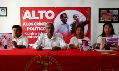 Desde Yucatán denuncian y piden cárcel para los asesinos de líderes antorchistas y su hijo