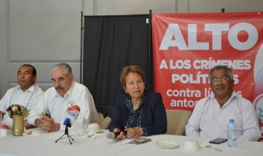 Antorchismo del Edoméx pide justicia por asesinato de líderes de Guerrero