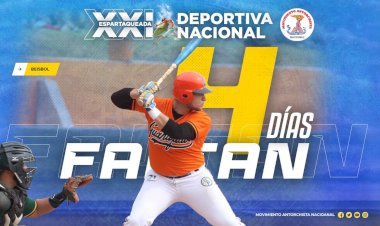 A sólo 4 días para el arranque de la XXI Espartaqueada Deportiva Nacional