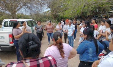 Habitantes de Las Arenitas gestionan construcción de escuelas