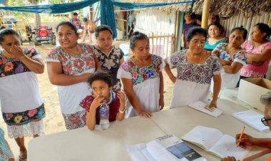 Mujeres de la Zona Maya de Tulum se organizan para solicitar apoyos sociales de gobierno