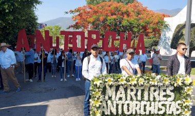 Más de 6 mil antorchistas pedimos justicia en Chilpancingo, Guerrero