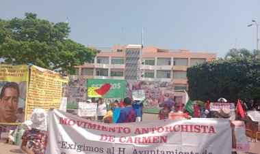 Antorcha exige alto a la violencia y castigo a los agresores en Carmen