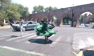 Grupos culturales antorchistas colectan fondos en Morelia