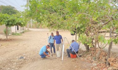 Inicia levantamiento topográfico, gracias a gestión del Movimiento Antorchista en Chiapas