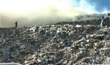 Sigue contaminación por incendio de relleno sanitario en Zacatecas