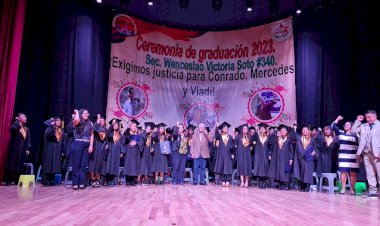 Secundaria Wenceslao Victoria Soto celebra clausura escolar