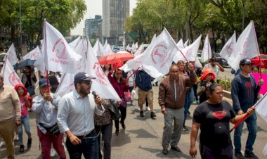 Antorchistas marchan para exigir que gobierno de la ciudad cumpla con vivienda