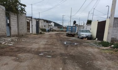 Colonia antorchista obtiene obras de pavimentación por un millón de pesos