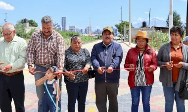 Pavimentan más calles en Ocoyucan