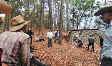 Piden campesinos de Villa Madero se atienda la rehabilitación del depósito de agua potable