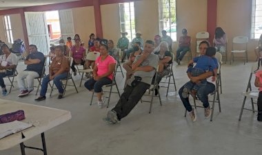 Gestionan antorchistas de Cedral, San Luis Potosí ante el municipio