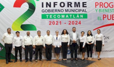 “Tecomatlán, ejemplo de un mundo mejor”: alcaldesa Araceli García, en su II Informe de Gobierno
