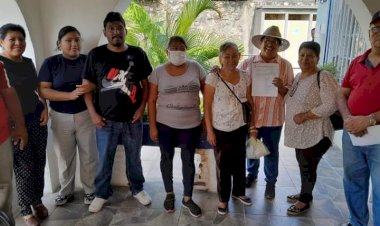 Antorcha exige a edil de Emiliano Zapata cumplir con pavimentación