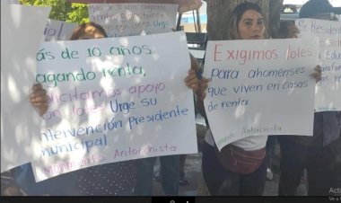 Antorchistas solicitan terrenos para vivienda al Ayuntamiento de Ahome, Sinaloa