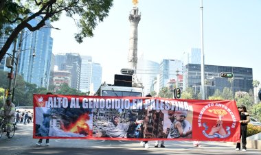 Capitalinos se solidarizan con el pueblo palestino