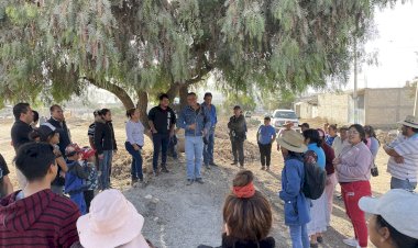 Antorchistas impulsan reconexión de servicio de agua en Pachuca
