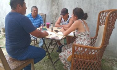 Analizan antorchistas del norte de Quintana Roo plan de trabajo