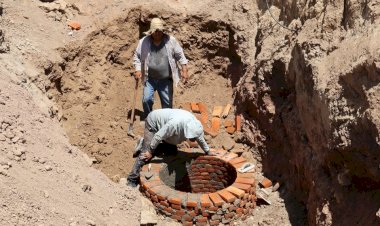 Instalan drenaje sanitario en diferentes zonas de Ocoyucan