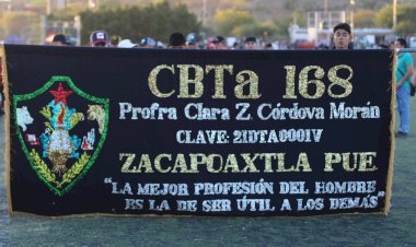 CBTA 168 de Zacapoaxtla obtiene lugar 3 en Intercbtas 2024
