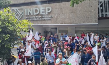 Antorchistas exigen que el INDEP devuelva al pueblo lo robado