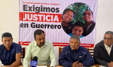 Anuncian zacatecanos acciones para exigir justicia para compañeros de Guerrero