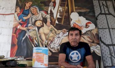 Samuel, un artista que nació del pueblo organizado en Chiapas