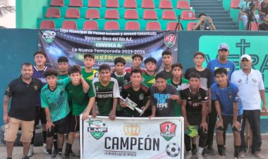 Clubes antorchistas campeones de la Liga Municipal de Veracruz