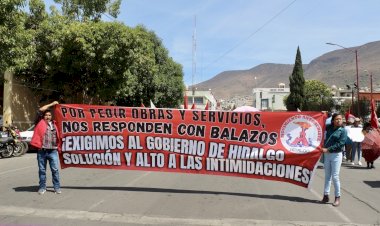 Gobierno de Hidalgo niega escrituración y amenaza a líderes sociales