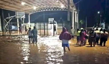 Localidades mayas, inundadas tras fuertes lluvias